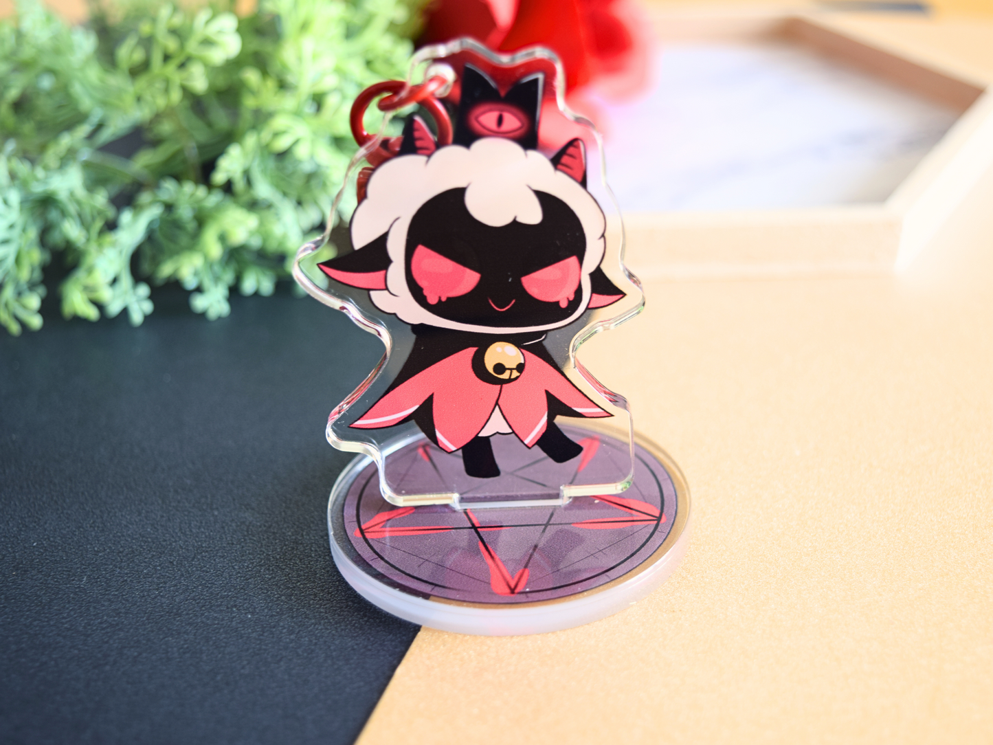 Cult of the Lamb Keychain Standee