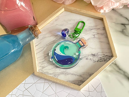 Pride Potion Keychain Charms