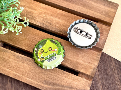 Maplestory Bottle Cap Buttons