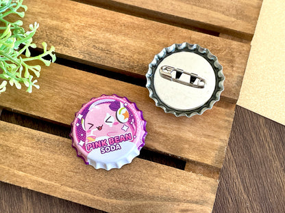 Maplestory Bottle Cap Buttons