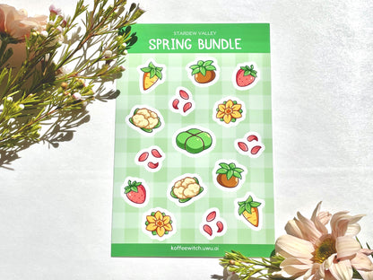 Stardew Valley Season Bundle Stickersheets