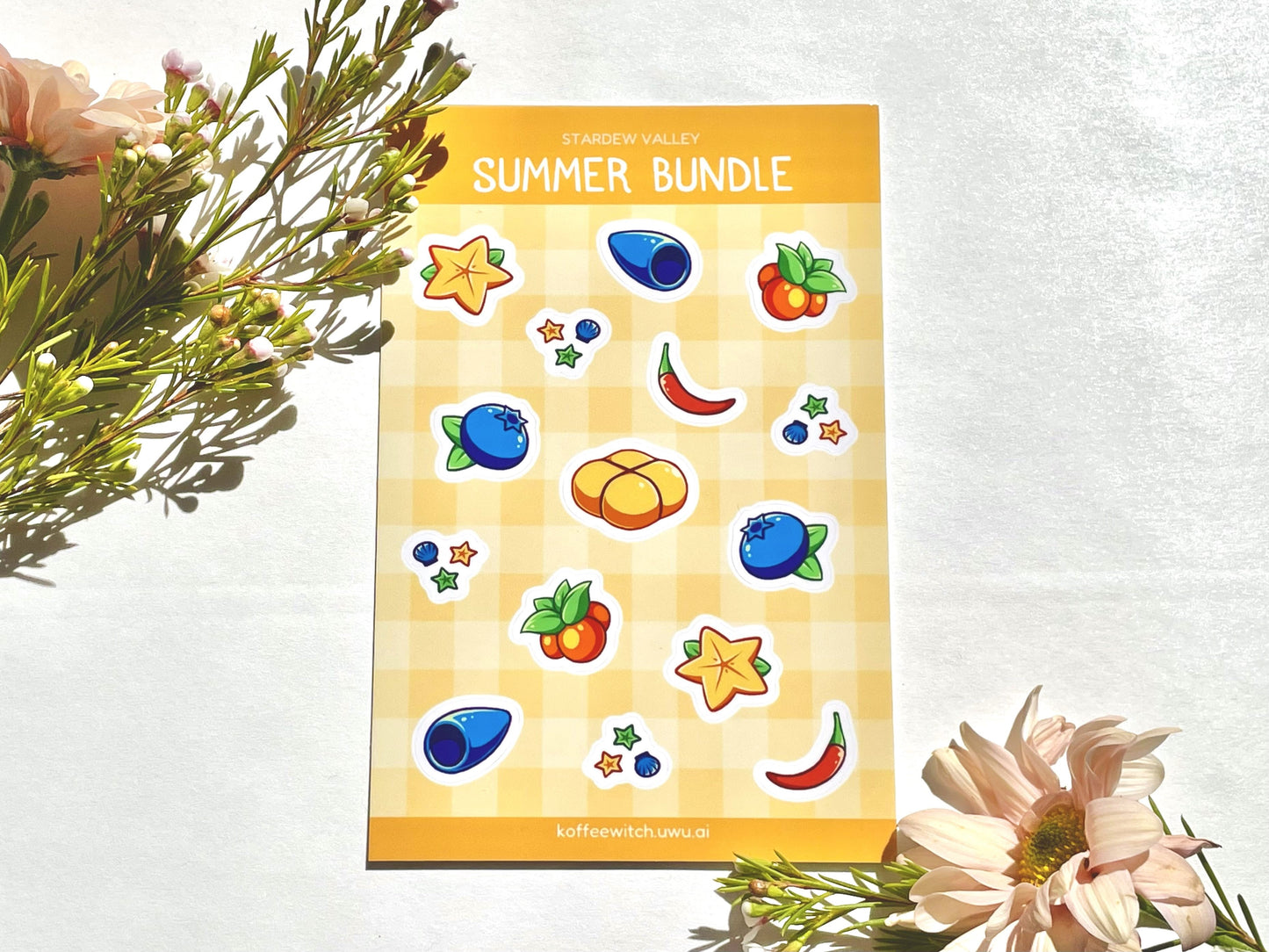 Stardew Valley Season Bundle Stickersheets