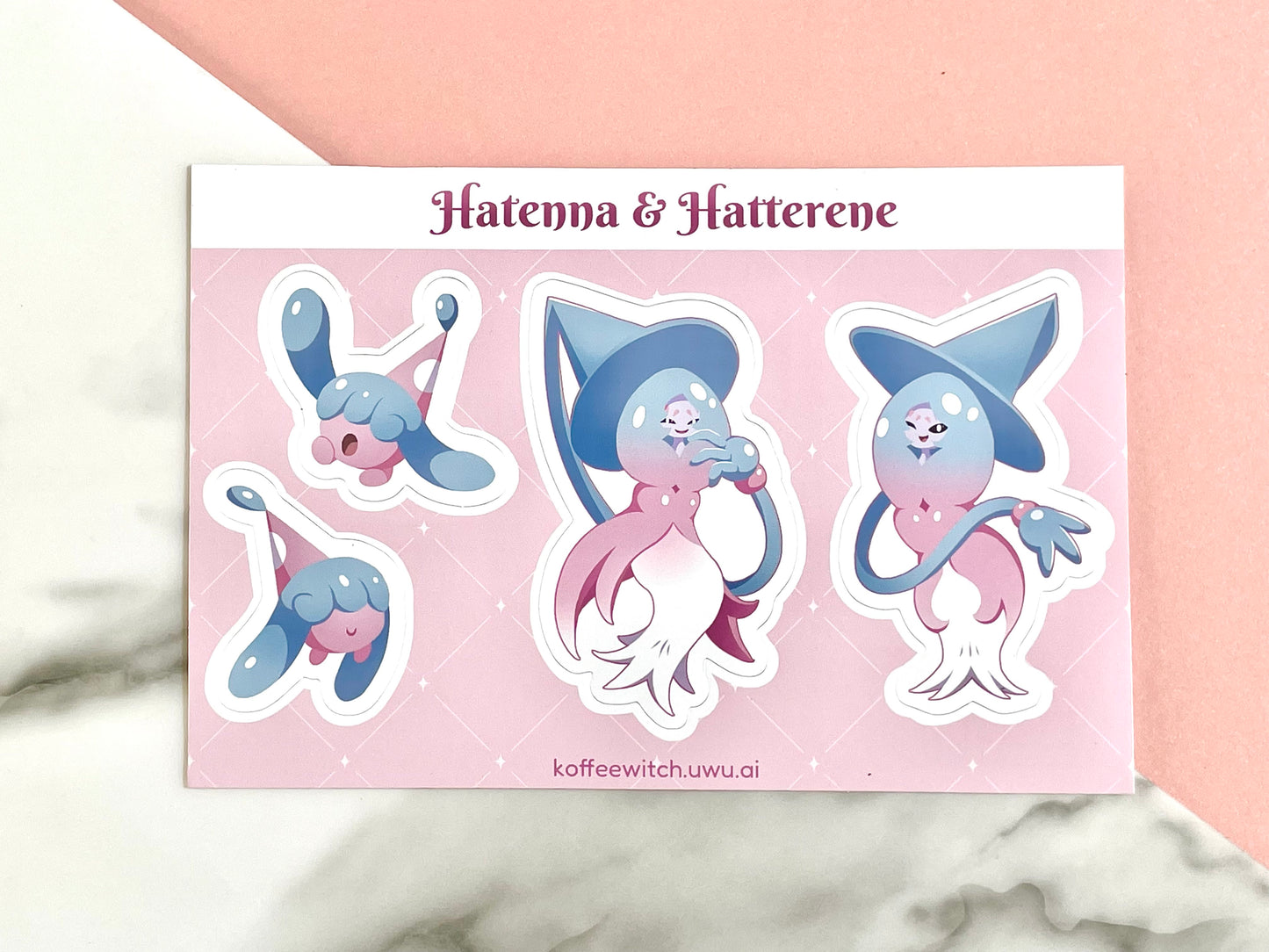 Pokemon Witchy Sticker Sheet