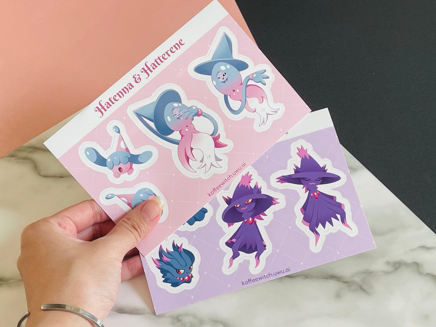 Pokemon Witchy Sticker Sheet