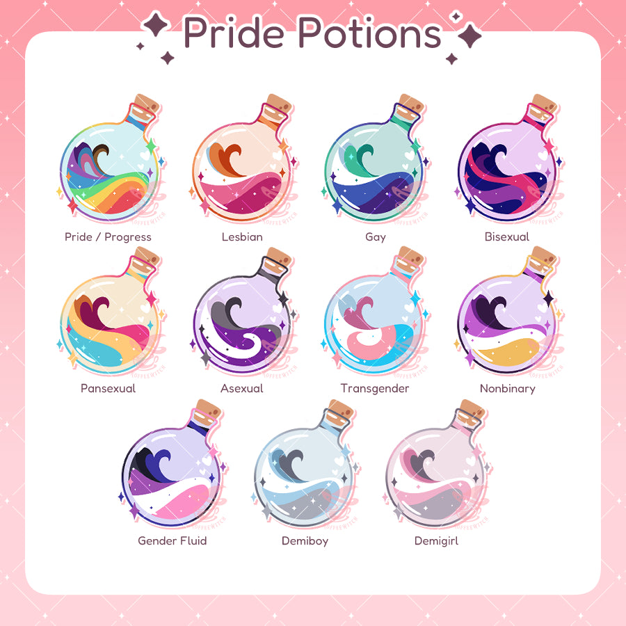 Pride Potion Stickers